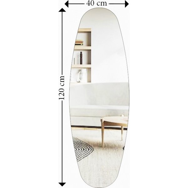 Venti speil - Gjennomsiktig Venti speil - Gjennomsiktig