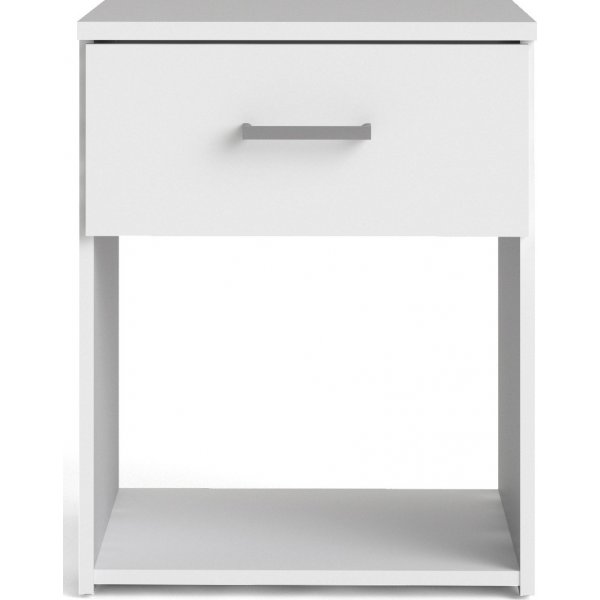 Space nattbord - Hvit