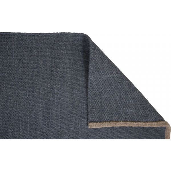 Ullteppe Ryder - Blå Ull Ullteppe Ryder - Blå Ull