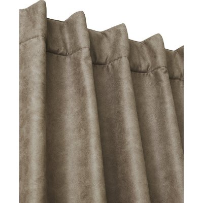 Lycke gardin 1-pakning 1 x 135 x 280 cm - Mrk brun