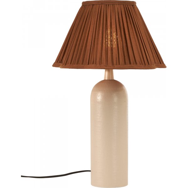 Riley bordlampe - Beige/Brun - 50 cm Riley bordlampe - Beige/Brun - 50 cm