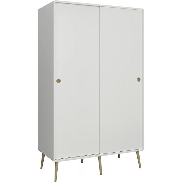 Softline garderobe - Hvit