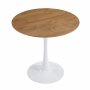 Astrid rundt spisebord Ø80 cm - Eik / Hvit Astrid rundt spisebord Ø80 cm - Eik / Hvit