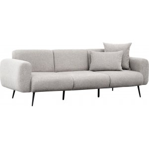 Side 3-seters sofa - Lys gr