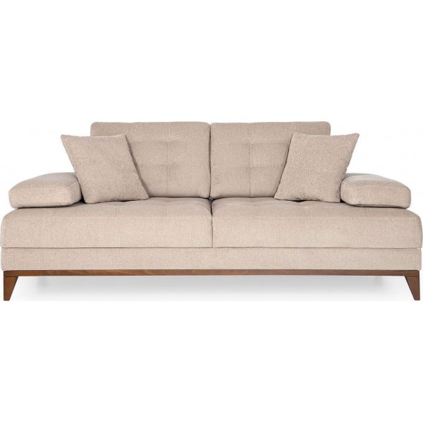 Sonya 2-seters sofa - Krem