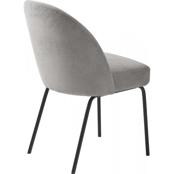 Sirkusstol i grå chenille Sirkusstol i grå chenille