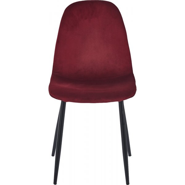 Carisma stol - Bordeaux (flyel) + Tekstilrens for mbler