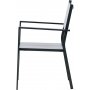 Copacabana spisestuestol - Sort/Grå Copacabana spisestuestol - Sort/Grå