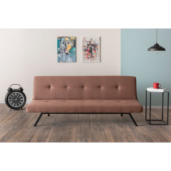 Nana 3-seters sovesofa - Brun Nana 3-seters sovesofa - Brun