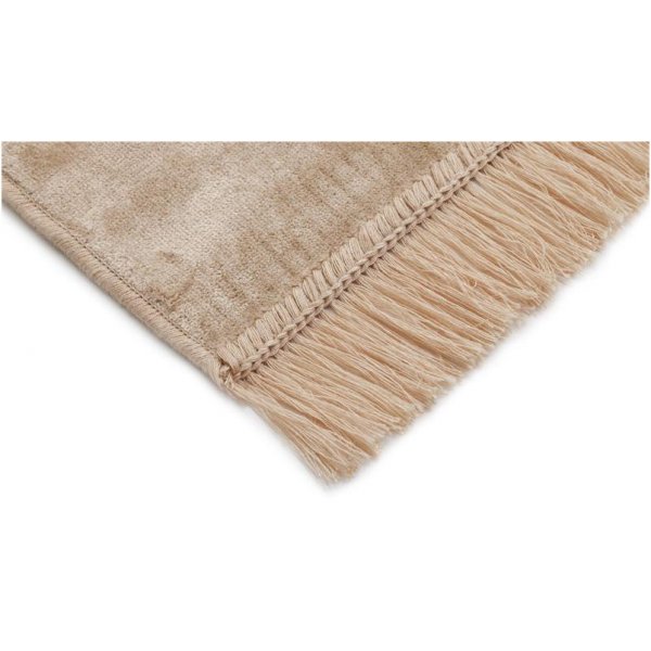 Kunstig silketeppe Granada - Sand