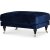 Adena Fotskammel XL - Midnattblå fløyel Adena Fotskammel XL - Midnattblå fløyel