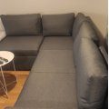 Kundebilde Dream sovesofa med oppbevaring (hj�rnesofa) venstre - M�rkegr�
