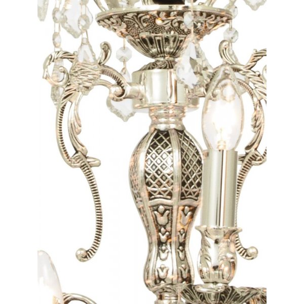 Lysekrone Allington - Antikksølv Lysekrone Allington - Antikksølv