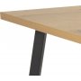 Mallow spisebord 190 cm - Eik/sort