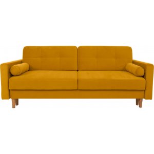 Noret 3-seters sovesofa - Gul