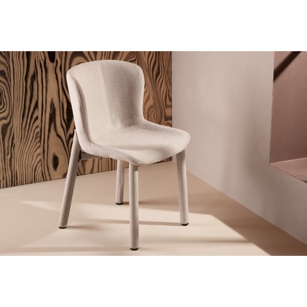 Astoria spisestuestol - Beige bouclé Astoria spisestuestol - Beige bouclé