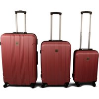 Reiseveske 3-sett Stockholm - Bringebær rød Reiseveske 3-sett Stockholm - Bringebær rød