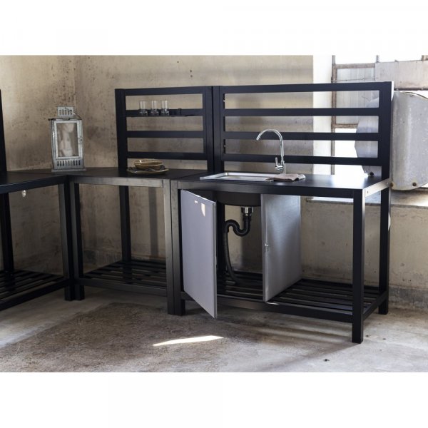 Utekjøkken Lackö med innebygd vask - 120x60 Utekjøkken Lackö med innebygd vask - 120x60