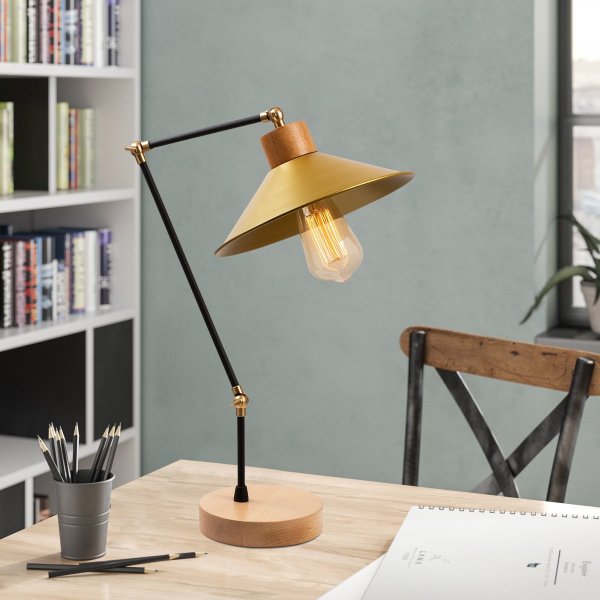 Magnat bordlampe - Gull