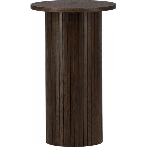 Bianca sidebord 40 cm - Semsket skinn