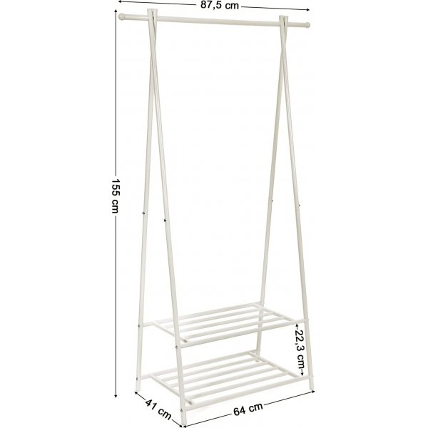 Jeeves Klesstativ - Hvit Jeeves Klesstativ - Hvit