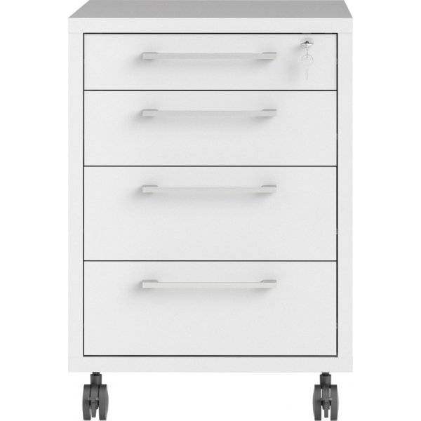 Prima skuffhjerte - Hvit