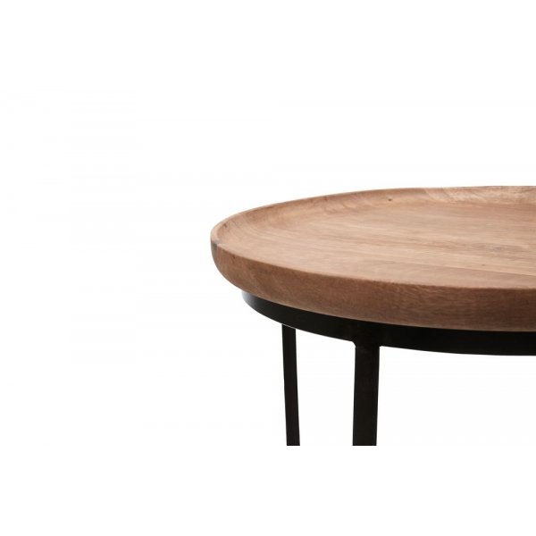 Melissa sofabord set med 2 stk. - Tre/metall Melissa sofabord set med 2 stk. - Tre/metall