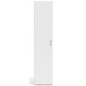 Hvit Space-garderobe - 40 cm bred - 175 cm h�y + M�belf�tter
