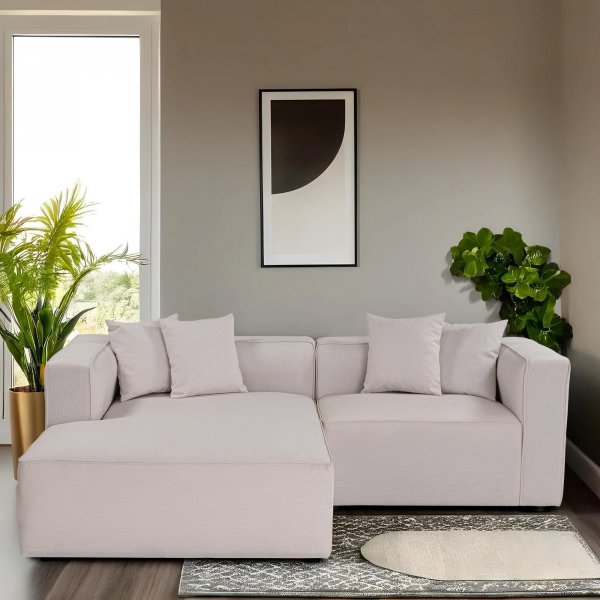 Mora divan sofa høyre - Ecru Mora divan sofa høyre - Ecru