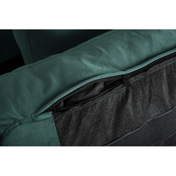 Firenze divansofa - Mørkegrønn/Svart Firenze divansofa - Mørkegrønn/Svart