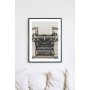 Posterworld 70x100 cm - Skrivemaskin