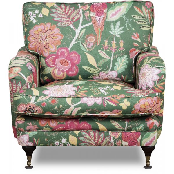 Howard Spirit lenestol i blomsterstoff - Eden Parrot Green Howard Spirit lenestol i blomsterstoff - Eden Parrot Green
