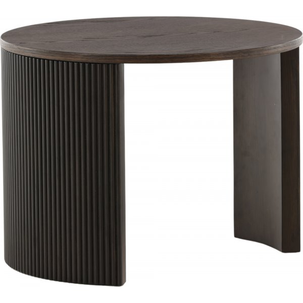 Bristol sofabord Ø60 cm - Semsket skinn Bristol sofabord Ø60 cm - Semsket skinn