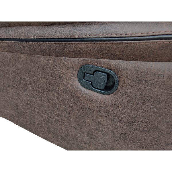 Reclinerlenestol Riverdale - Brun (Mikrofiber) + Tekstilrens for møbler Reclinerlenestol Riverdale - Brun (Mikrofiber) + Tekstilrens for møbler