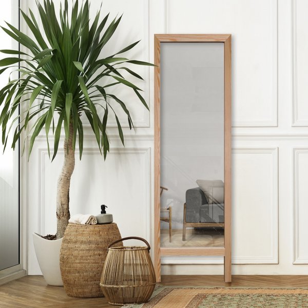 Cheval speil 45 x 145 cm - Beige Cheval speil 45 x 145 cm - Beige