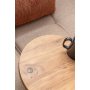 Mitazor sidebord 38 cm - Furu/sort
