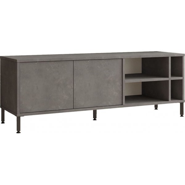 Luvio mediebenk 8 - Sølv Luvio mediebenk 8 - Sølv