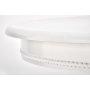 Dana spisebord 90-124 cm - Hvit + Flekkfjerner for mbler
