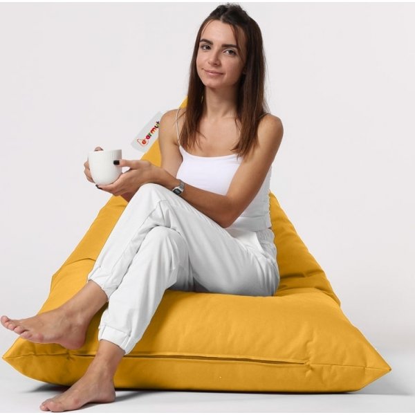 Pyramid bønnepose - gul Pyramid bønnepose - gul