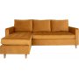 Firenze divansofa - Gul/bk
