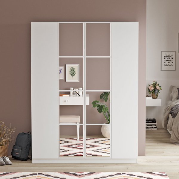 Home garderobe 2 - Hvit Home garderobe 2 - Hvit