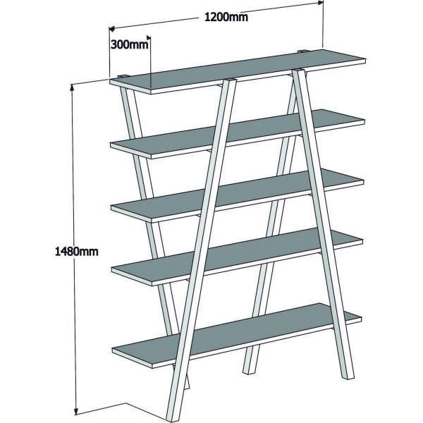 Perla bokhylle - Bjørk Perla bokhylle - Bjørk
