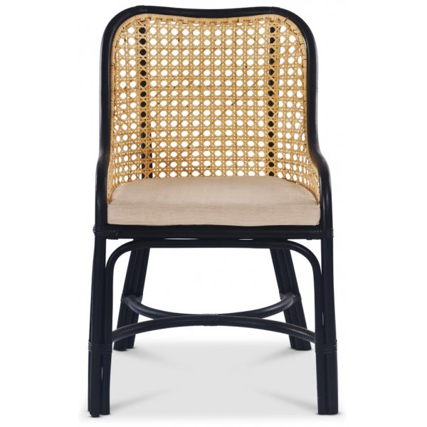 ker spisestol - Svart/rotting + Mbelftter