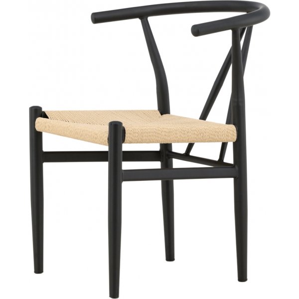 Alfons spisestol - Beige/svart Alfons spisestol - Beige/svart