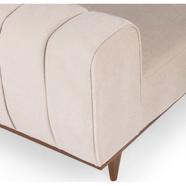 Ivory 3-seters sofa - Krem Ivory 3-seters sofa - Krem