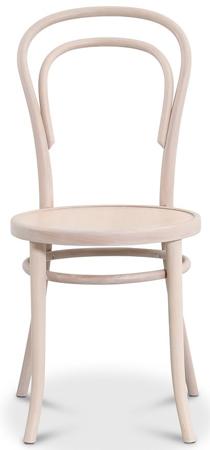Bentwood Stol No14 Klassiker White washed 1895 NOK Bentwood Stol No14 Klassiker White washed 1895 NOK