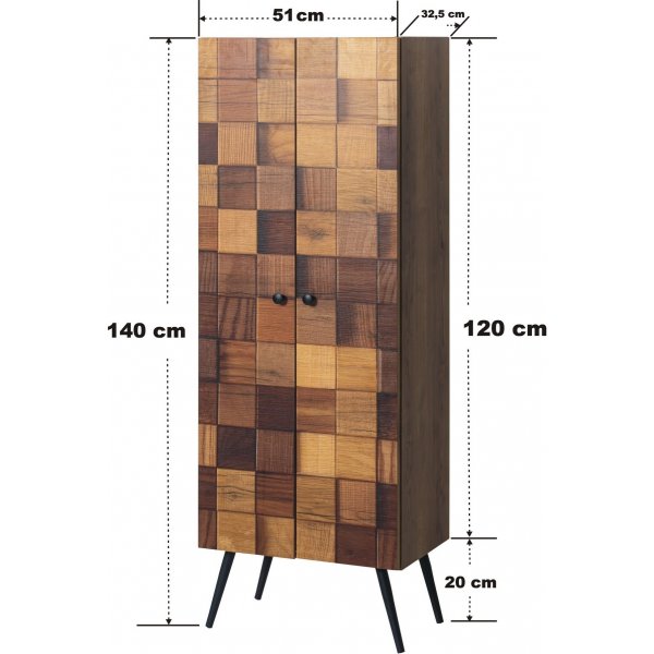 Kaffeskap - Brun Kaffeskap - Brun