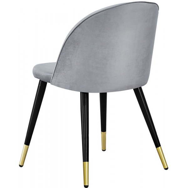 Spisestol Zeus - Messing / Lysegr Flyel