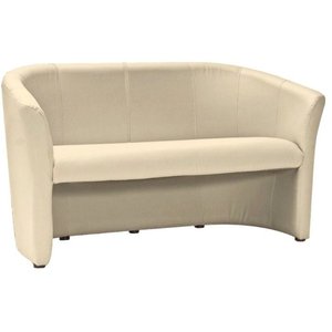 Charity 3-seters sofa - Kremhvit (PU)