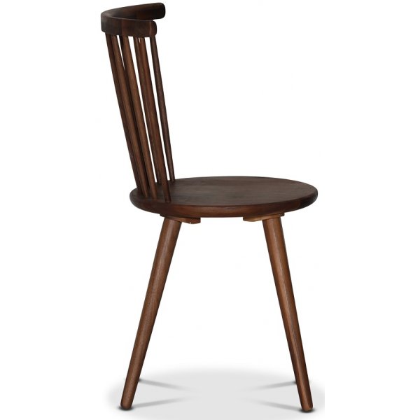 Sintorp spisegruppe, rundt spisebord Ø115 cm inkludert 4 stk. Castor pinnestoler i valnøtt – Brun marmor (Laminat) + Tekstilrens for møbler Sintorp spisegruppe, rundt spisebord Ø115 cm inkludert 4 stk. Castor pinnestoler i valnøtt – Brun marmor (Laminat) + Tekstilrens for møbler